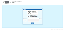 Tablet Screenshot of gvpn.ccts.net